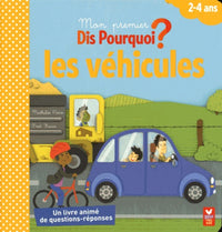 Les véhicules - livre à volets