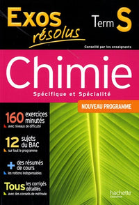 Chimie Tle S spécifique et spécialité: Nouveau programme