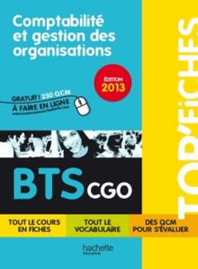 Comptabilité et gestion des organisations BTS CGO