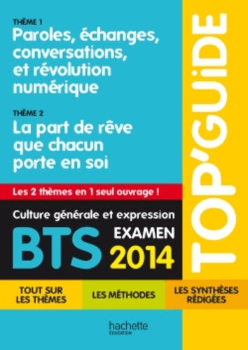 Culture générale et expression Examen 2014 BTS