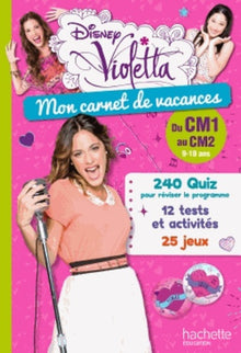 Mon carnet de vacances Violetta