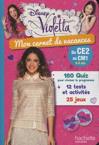 Mon carnet de vacances du CE2 au CM1, 8-9 ans: Violetta