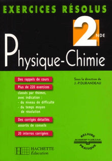 Exercices résolus : Physique - Chimie, 2nde