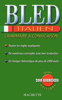 Bled Italien : Grammaire et conjugaison