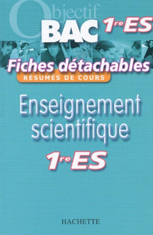 Enseignement scientifique 1e ES