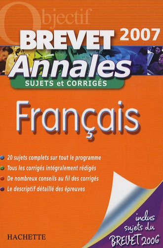 Annales sujets et corrigés