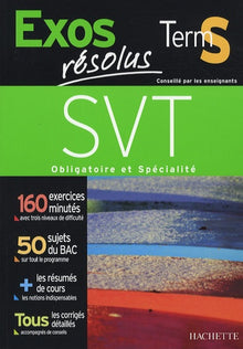 Sciences de la Vie et de la Terre, Tle S