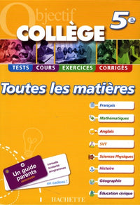 Toutes les matières 5e