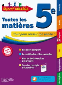 Toutes les matières 5e