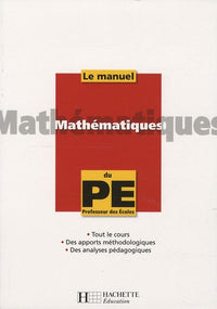 Le manuel de Mathématiques du PE