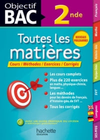 Toutes les matières 2de
