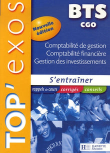 Comptabilité de gestion, Comptabilité financière, Gestion des investissements BTS CGO