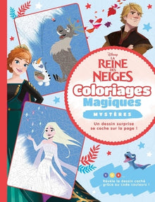 La reine des neiges 2 - Coloriages magiques - Mystères