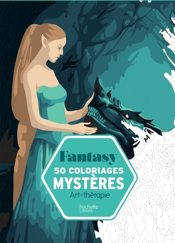 50 coloriages mystères Fantasy
