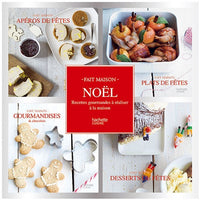Noël: Recettes gourmandes à réaliser à la maison, 4 volumes