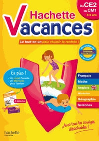 Hachette vacances du CE2 au CM1