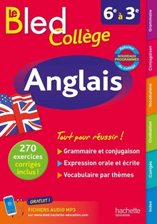 Bled Anglais Collège - Nouveau programme 2016