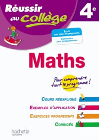 Réussir au collège Maths 4ème