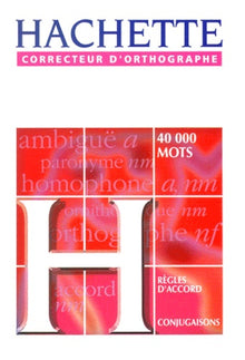 Correcteur d'orthographe Hachette