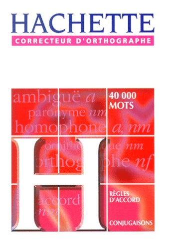 Correcteur d'orthographe Hachette
