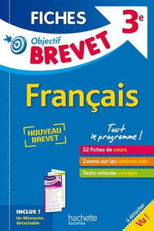 Objectif Brevet 3e - Fiches Détachables Français