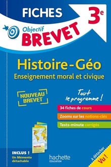 Objectif Brevet 3e - Fiches Détachables Histoire-Géographie-EMC