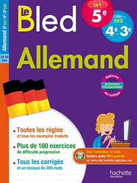 Cahier Bled Allemand niveau A2