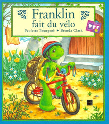 Franklin fait du vélo