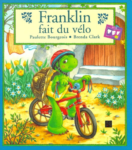 Franklin fait du vélo