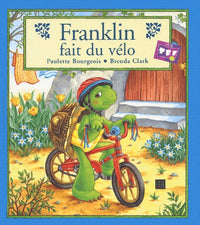Franklin fait du vélo