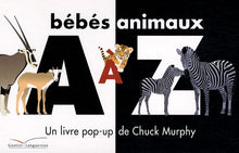 Bébés animaux de A à Z: Un livre pop-up