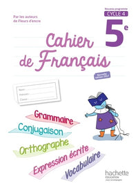 Cahier de français cycle 4 / 5e
