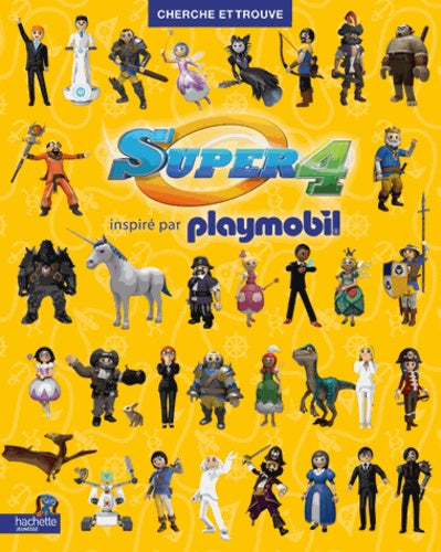 Super 4 inspiré par Playmobil: Cherche et trouve