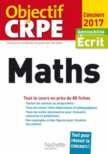 Objectif CRPE en fiches maths - 2017