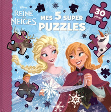 La Reine des neiges , MON LIVRE PUZZLE