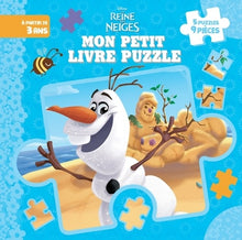 Disney La Reine des Neiges : mon livre-puzzle