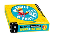 Blagues et fous rires - boîte avec cartes