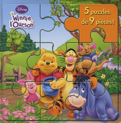 Winnie , MON PETIT LIVRE-PUZZLE