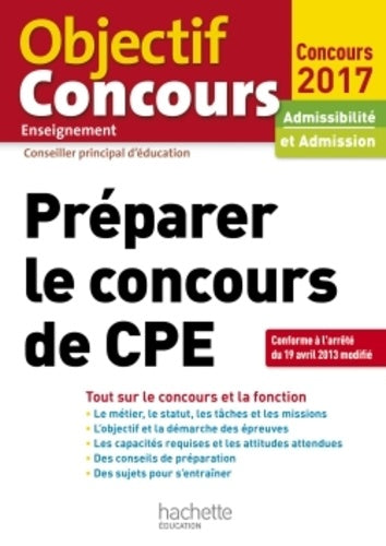 Préparer le concours de CPE