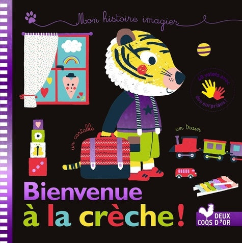 Bienvenue à la crèche ! - livre animé: Mon histoire imagier