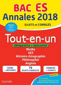 Annales Bac 2018