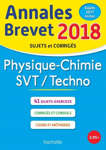 Annales Brevet 2018