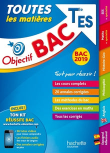Objectif Bac 2019 Toutes les matières Tle ES