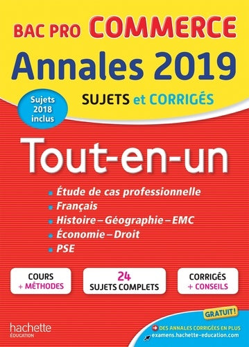 Annales Bac Pro commerce