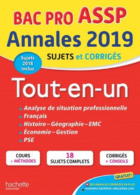 Annales Bac Pro ASSP: Tout-en-un