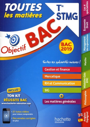 Objectif Bac 2019 Toutes les matières Tle STMG