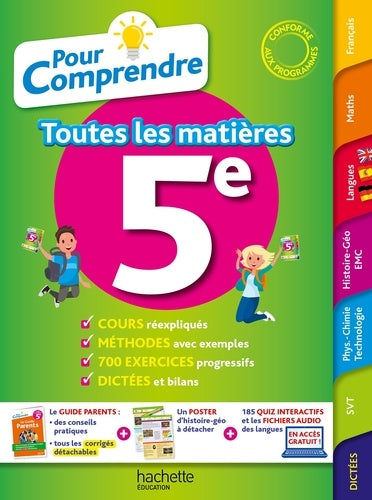 Toutes les matières 5e