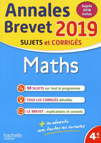 Mathématiques 3e: Sujets et corrigés