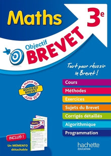 Objectif brevet - l'epreuve de maths