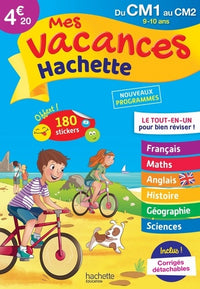 Mes vacances Hachette CM1/CM2 - Cahier de vacances